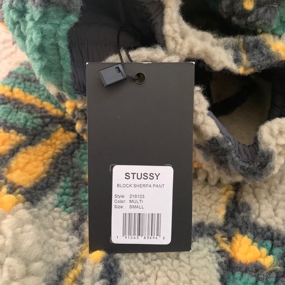 STUSSY Block Sherpa Pant - Picture 6 of 8